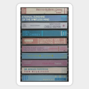 Eternal Sunshine of the Spotless Mind Cassettes Sticker